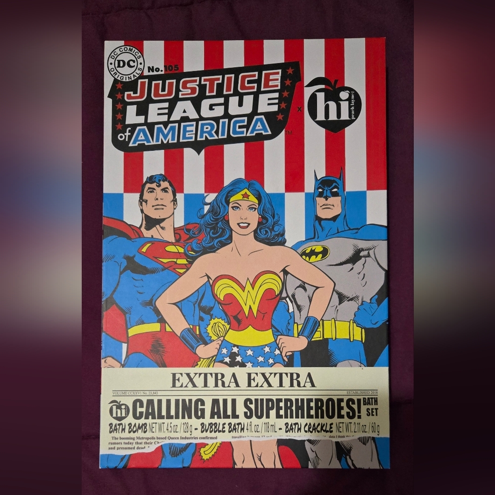 Bath-Bomb Bath-Set JUSTICE LEAGUE 2024